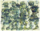 Tony Cragg, Form Codes, 2007, Aquarell auf festem Papier