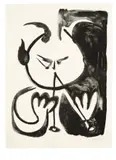 Faune Musicien No. 5 by Pablo Picasso, 1948, Lithographie auf Arches-Velin, sold Nov 2014