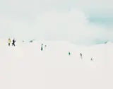 Walter Niedermayr, Kitzsteinhorn III, 1997, 2 C-Prints. Diptychon