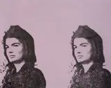 Andy Warhol, Jacqueline Kennedy II (Jacky II), 1966, Farbserigraphie auf Karton