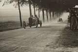 Jacques Henri Lartigue, Grand Prix de l'A.C.F., Amiens, 12 Juillet, 1913, Vintage. Silbergelatineabzug