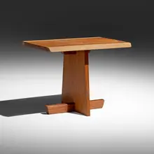 George Nakashima, Minguren I end table, 1976, American black walnut