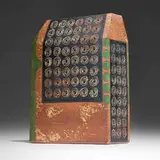 Morino Hiroaki Taimei, Untitled, 1991, glazed stoneware with sgraffito decoration