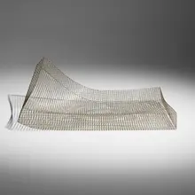 Muller Van Severen, Wire S #3 daybed, 2016, stainless steel