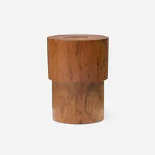 Alma Allen, Stool, 2017, walnut