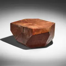 Alma Allen, Coffee table, 2015, walnut