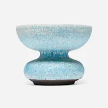 Chalice by Adam Silverman, 2005, glazed stoneware, sold Jul 2026
