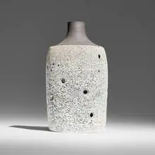 Adam Silverman, Hanging lamp shade, glazed stoneware