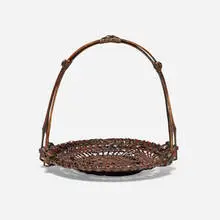 Ikeda Seiryusai, Untitled (Basket), woven bamboo
