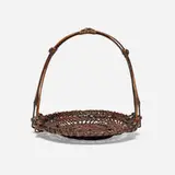 Ikeda Seiryusai, Untitled (Basket), woven bamboo