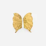 Claude Lalanne, Papillon earclips, 1975, gilt silver