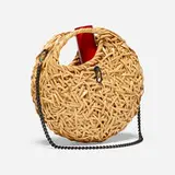 Iizuka Gensai, Untitled (Basket), bamboo, enameled metal
