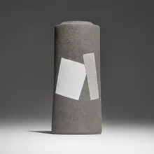 Ken Mihara, Flower vase, fired stoneware