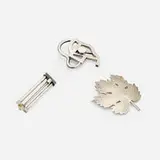 Collection of three brooches by Ettore Sottsass and Adrian Olabuenaga, c. 1995, sterling silver, sold Jul 2026
