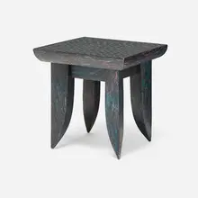 Wendy Maruyama, Occasional table, 1987, carved and painted wood