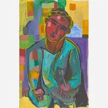 Untitled by Sandro Chia, Italy, sold May 2019