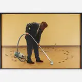 Teun Hocks, Untitled (Man Vacuuming), The Netherlands