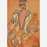Grace Hartigan, Moroccan Woman