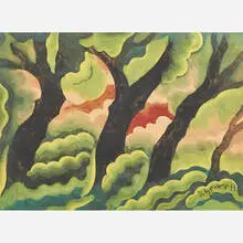 Untitled by Hugo Scheiber, sold May 2019