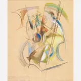 Alexander Vasylievich Schevchenko, Untitled (Abstract Composition)
