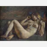 Nikol Schattenstein, Untitled (Reclining Figure)