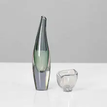 Tapio Wirkkala, vase, 1957, glass
