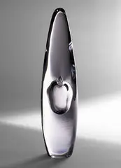Orchid vase by Timo Sarpaneva, 1957, glass, sold Oct 2001