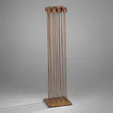 untitled (Sonambient) by Harry Bertoia, c. 1965, beryllium copper, bronze, sold Oct 2001