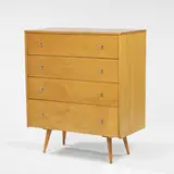 Paul McCobb, Planner Group cabinet, 1950, birch, stainless