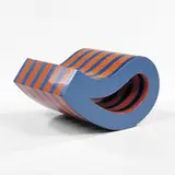 J. McCarthy, Orange Flip, 1970, polyester and acrylic lacquer