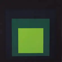 ISK by Josef Albers, 1973, lithograph, sold Oct 2001