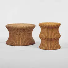 Eero Aarnio, stools, 1960s, cane