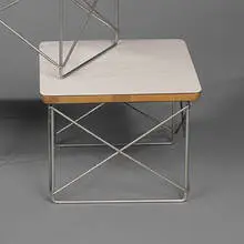 Charles and Ray Eames, LTR, 1950, plywood, laminate, zinc