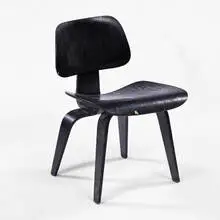 Charles and Ray Eames, DCW, 1945, ebonized plywood