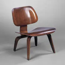 Charles and Ray Eames, LCW, 1945, walnut