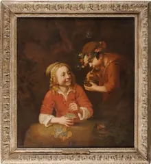 Bartholomeus van der Helst, Vanitas vanitatum, omnia vanitas, oil on canvas