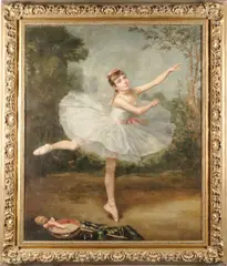 P.J. Robert, An arabesque, oil on canvas
