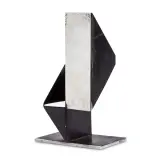 Beverly Pepper, Two elements late 1960s chrome-plated and