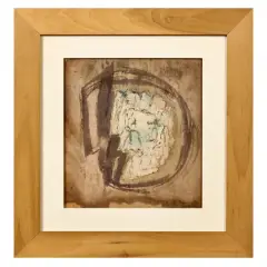 Jean Fautrier, Visage de l'homme 1950, tempera
