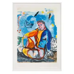 Sandro Chia, Il sogno (The dream) 1998, etching and acquatint