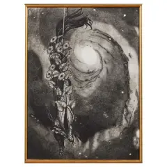 Athos Ongaro, Santorini nov. 1999, mixed media on paper