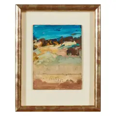 Sergio Scatizzi, Untitled, oil on board