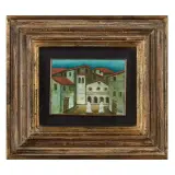 Norberto Proietti, Notturno c.1970, oil on board