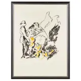 Roberto Barni, Untitled 1989, lithograph