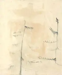 Neuschnee by Norbert Schwontkowski, 1997, Öl und Pigment auf Nessel, sold Nov 2018