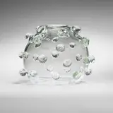 Luciano Gaspari, Vase, 1962, glass, optical beads