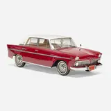 Willys-Overland Motors, Aero-Willys 2600 model, c. 1963, chrome-plated and enameled aluminum, chrome-plated steel, plastic, wood, vinyl