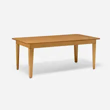 Roy McMakin, Cove dining table, 1987, maple, laminated maple