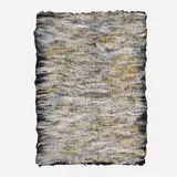 Claudy Jongstra, Throw, c. 2018, hand-felted wool, silk