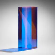 Vasa Mihich, Column (#2248), 1983, laminated acrylic